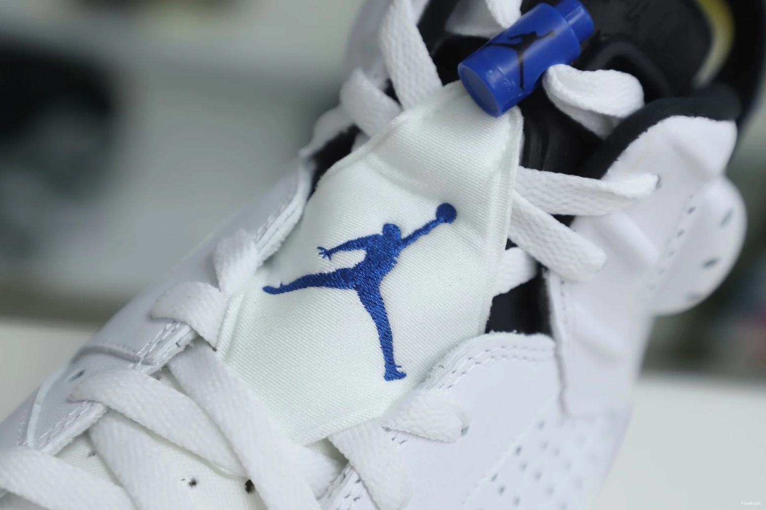 JORDAN RETRO 6 SPORT BLUE AIR 0813